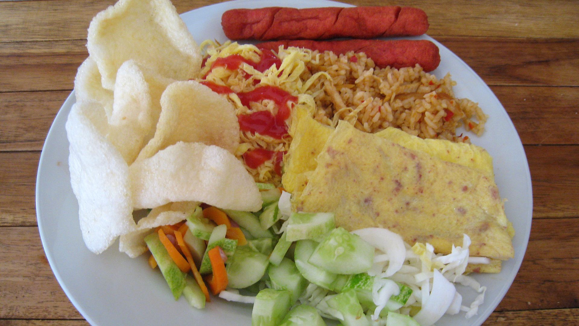 Nasi Goreng Sosis