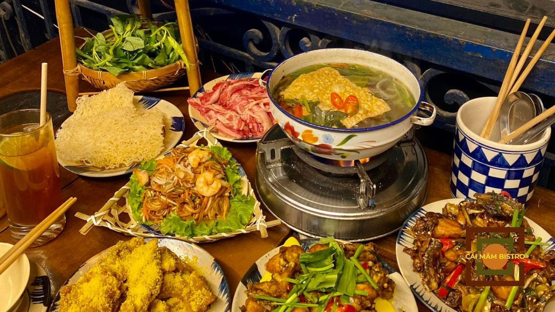 Cai Mam - vegetarian food in Vietnam