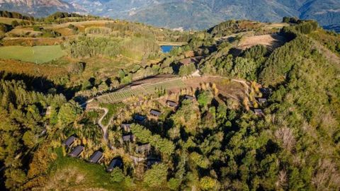 This Italian Resort In The Mountains Of Tuscany Has 16 Wooden Lodges And Fresh Pasta