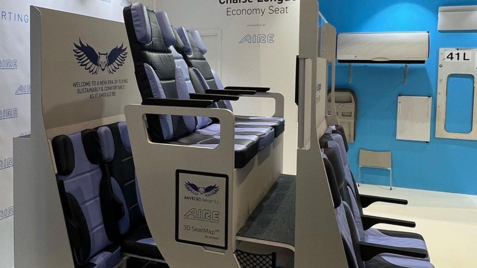 Double-decker plane seat unveiled – and it's sparking furious