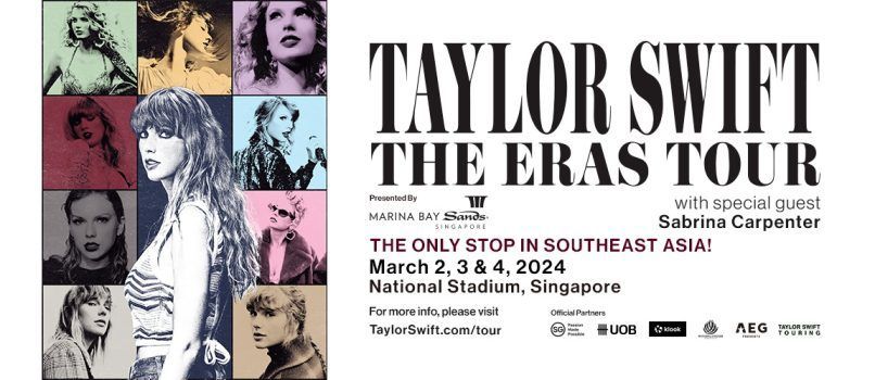 Taylor Swift's The Eras Tour In Singapore 2024: Dates, Tickets And More