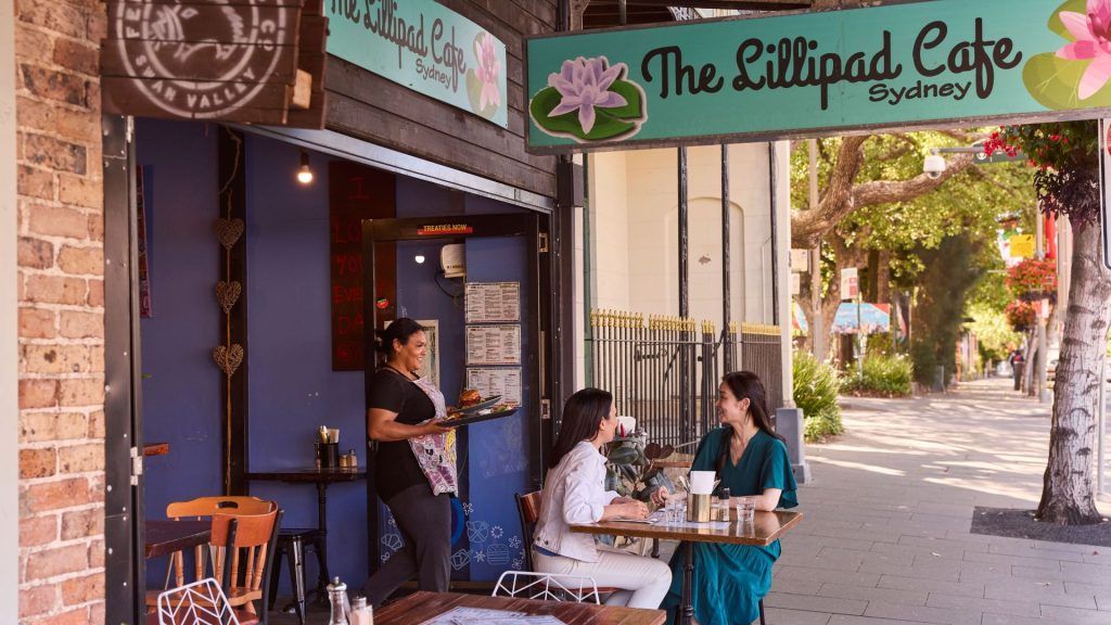 Lillipad Cafe in Glebe