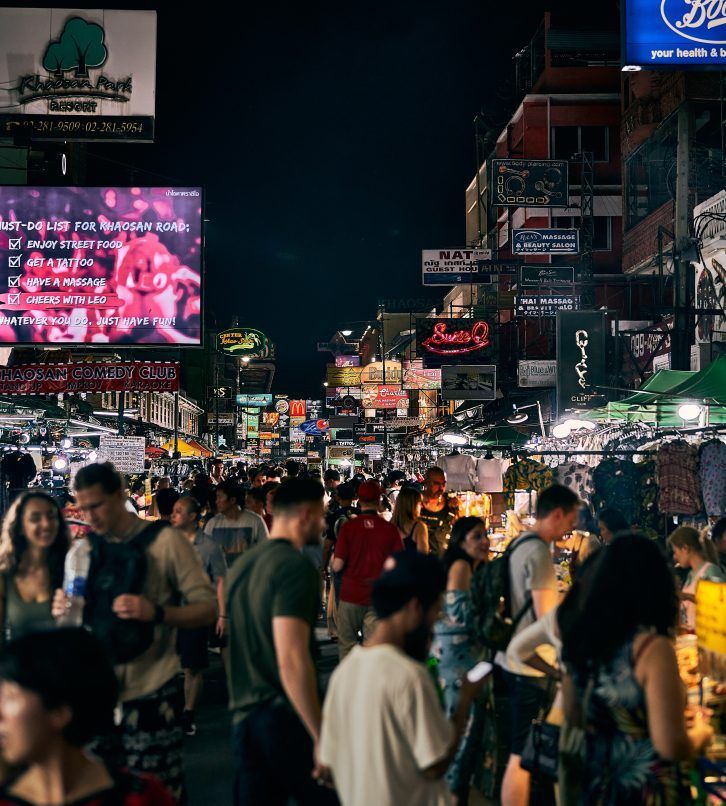 An itinerary for Rex Orange County in Bangkok, based on his best songs