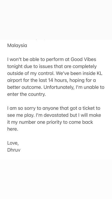 Good Vibes Festival 2023 cancelled following incident involving The 1975