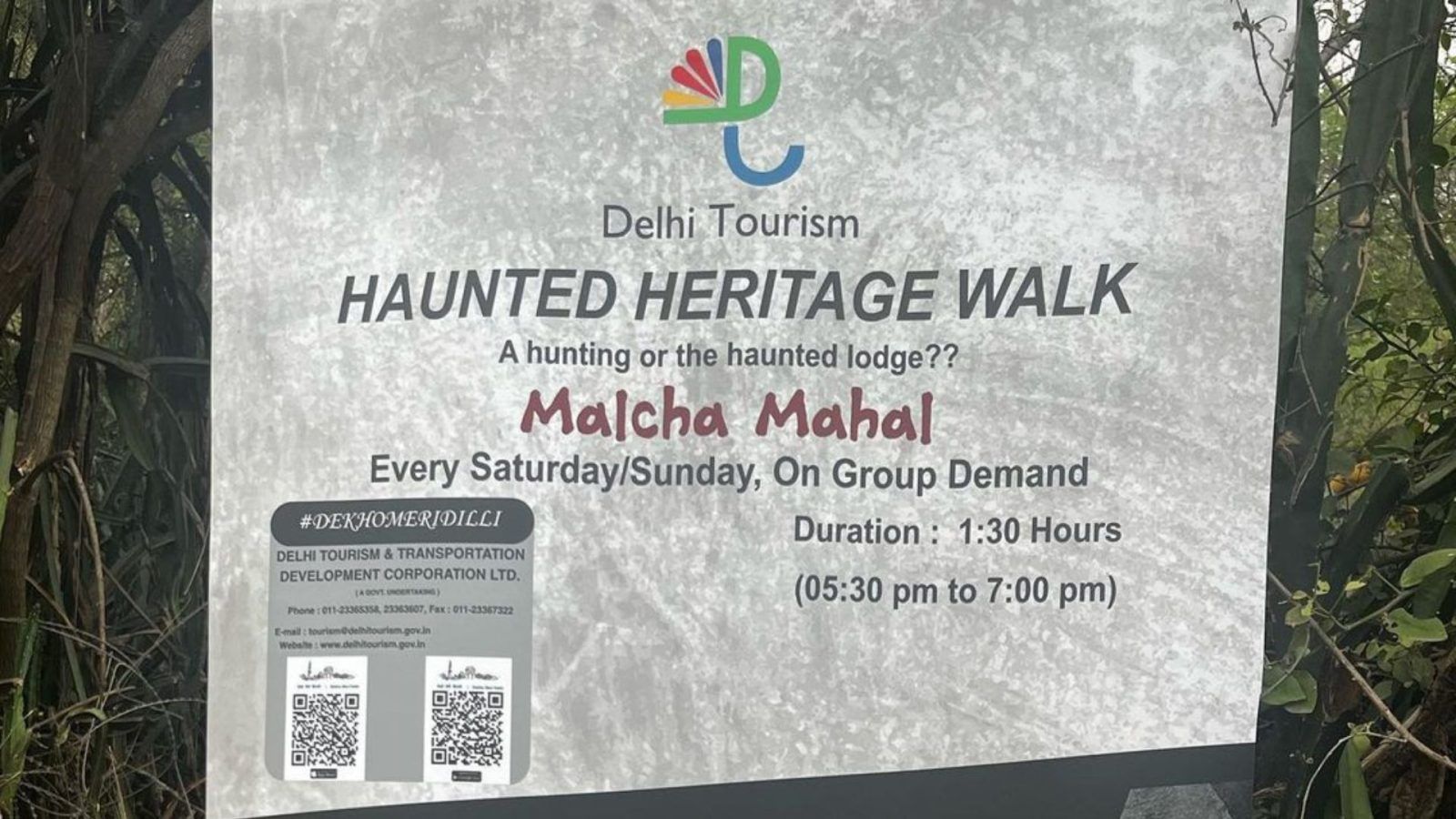 Is Malcha Mahal Really Haunted?