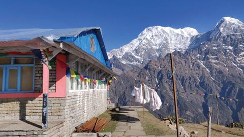 On The Way To Mardi Himal Base Camp In Nepal, Scenic Sights And Scents Await