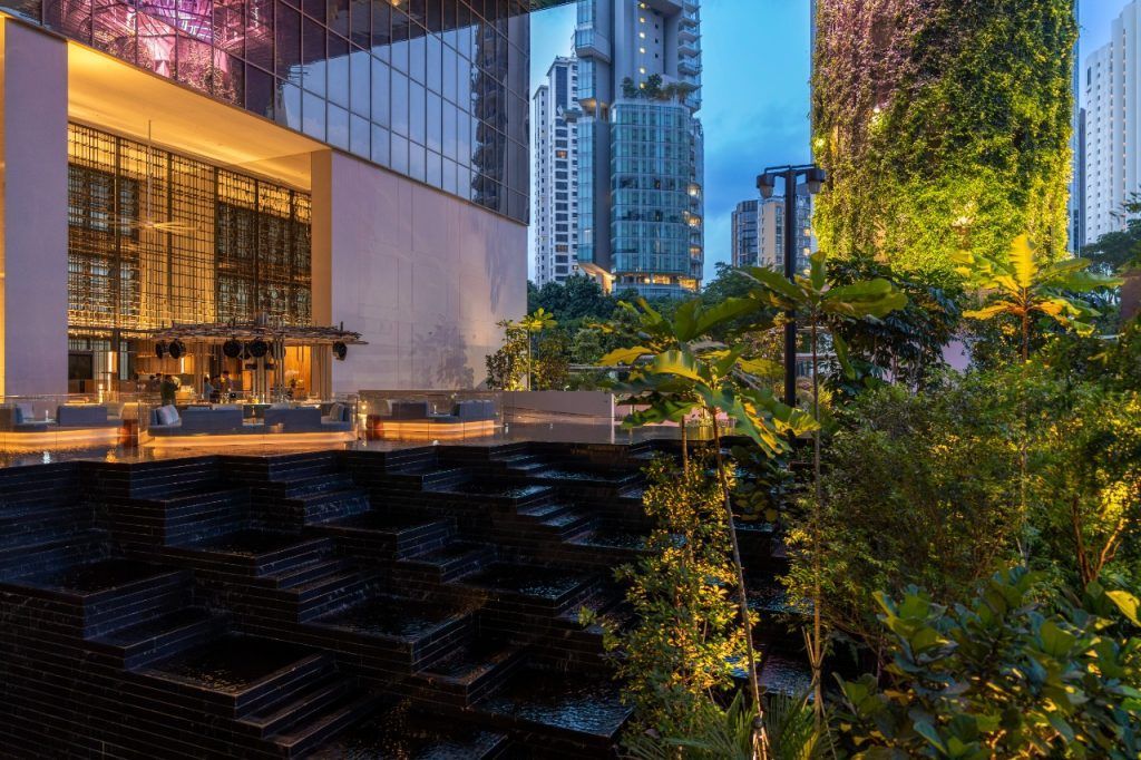 Pan Pacific Orchard_Forest Terrace_Water Feature