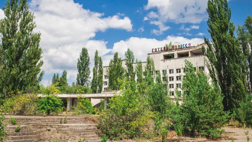 Polissya Hotel, Pripyat, Ukraine