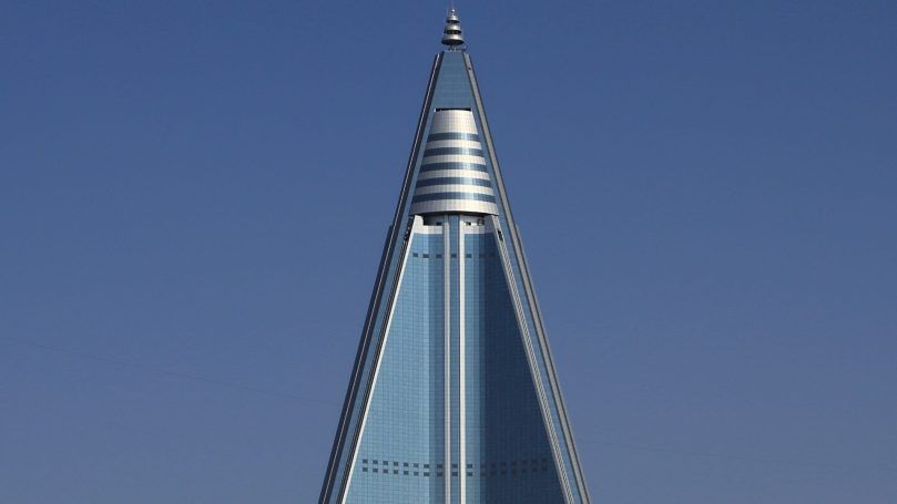 Ryugyong Hotel, Pyongyang, North Korea