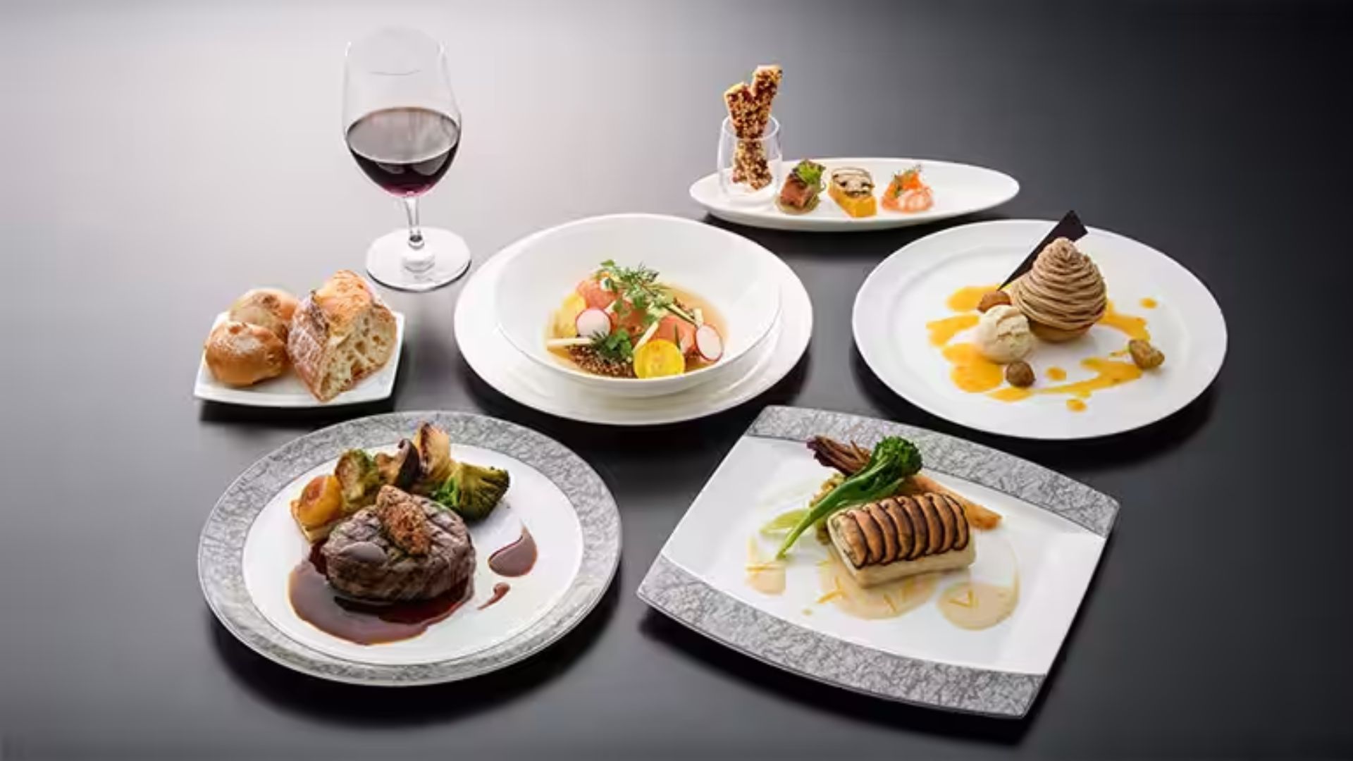 Airlnes with best food - michelin food All Nippon Airways