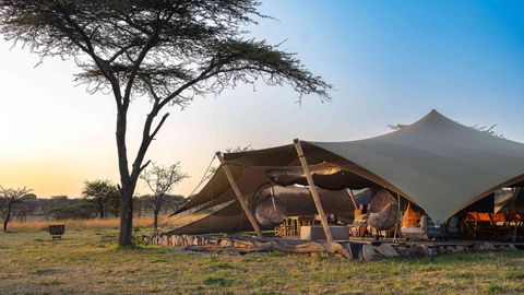 This New Luxury Safari Camp Moves To 9 Locations Across Serengeti National Park