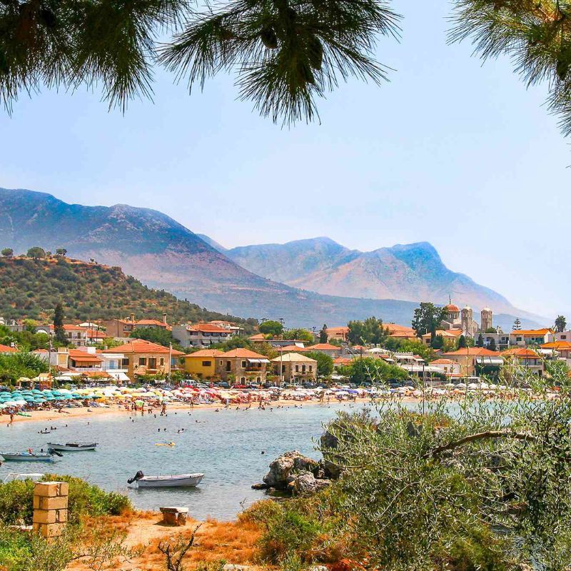 This Less-Visited Region In Southern Greece Has Stunning Beaches & Almost No Crowds
