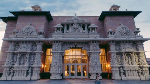 USA's Largest Hindu Temple In New Jersey To Open Doors on October 8