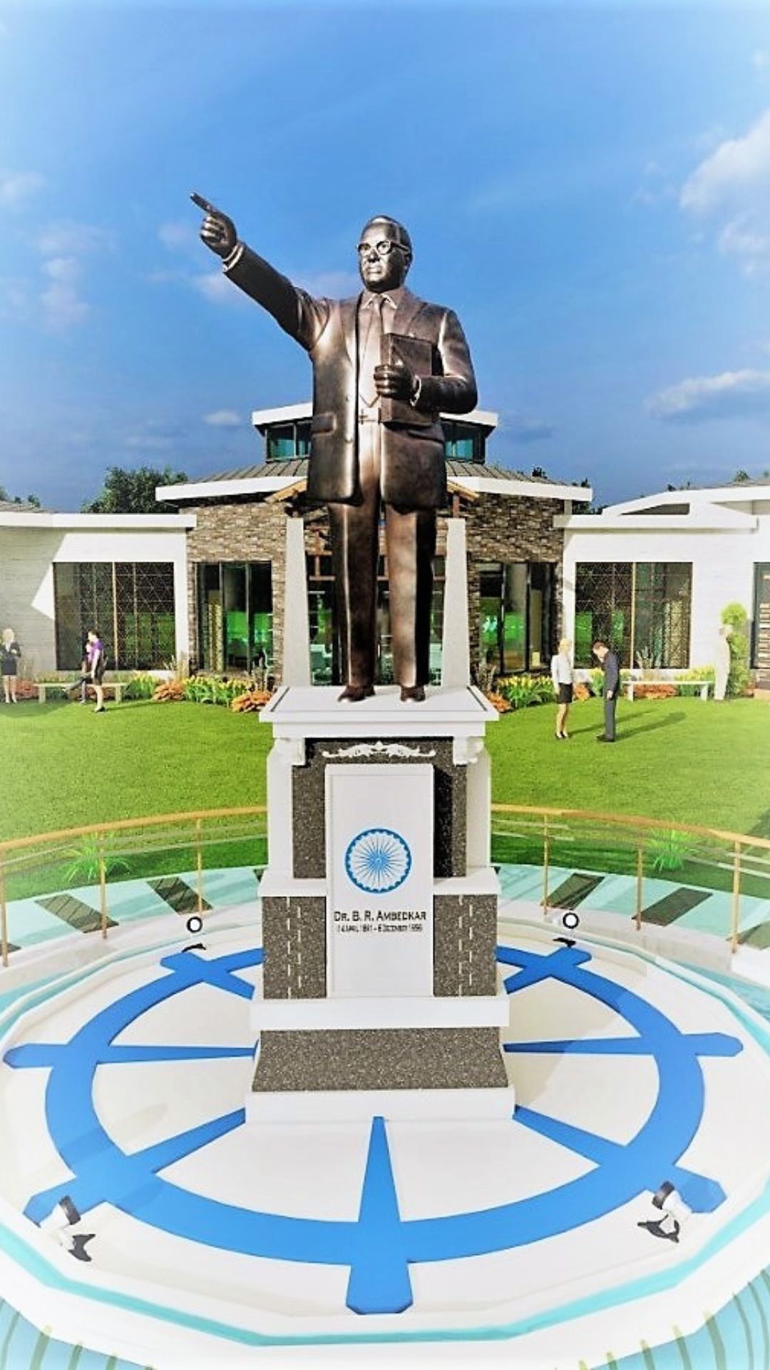 BR Ambedkar statue
