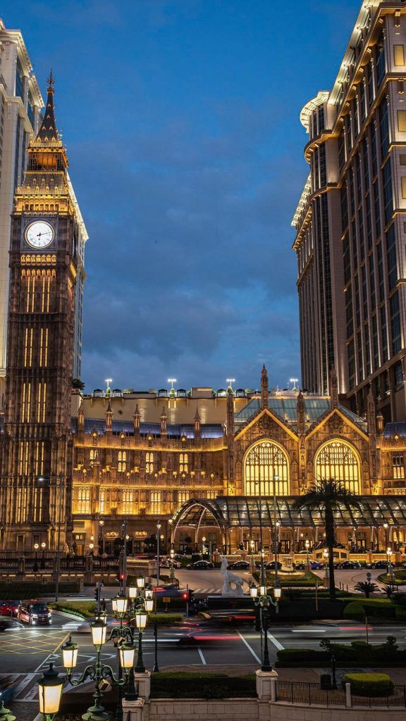 The facade of The Londoner Macao