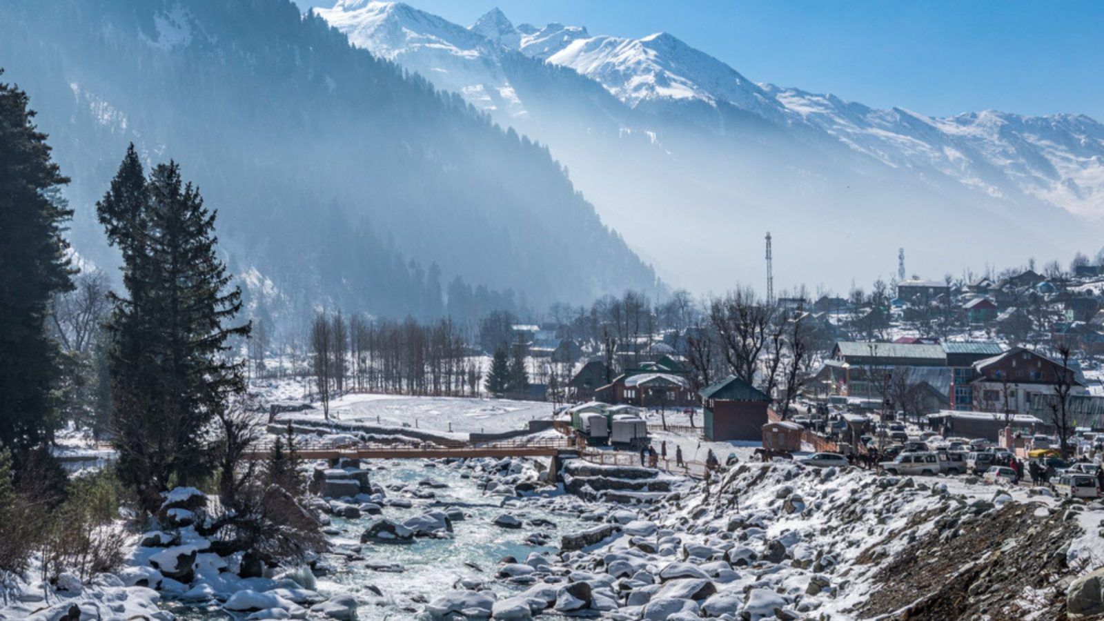 In Pictures Jammu And Kashmir Winter With First Snowfall