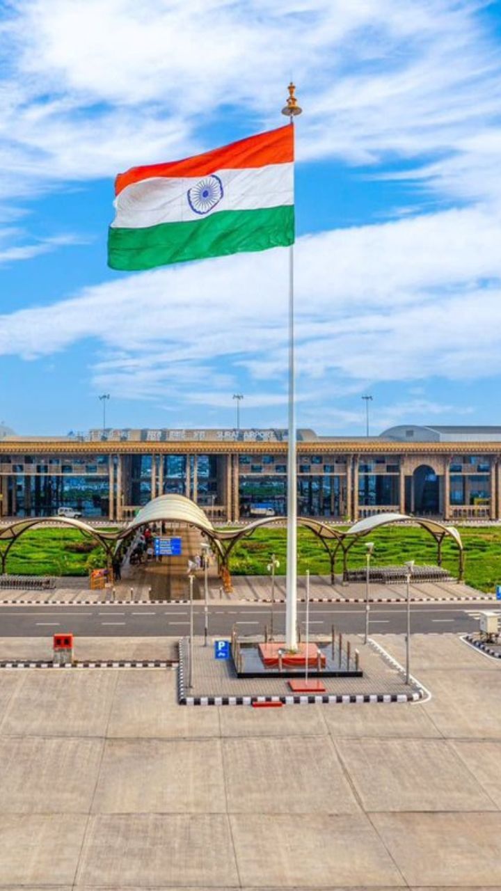 Looking At The New Integrated Terminal Of Surat Airport