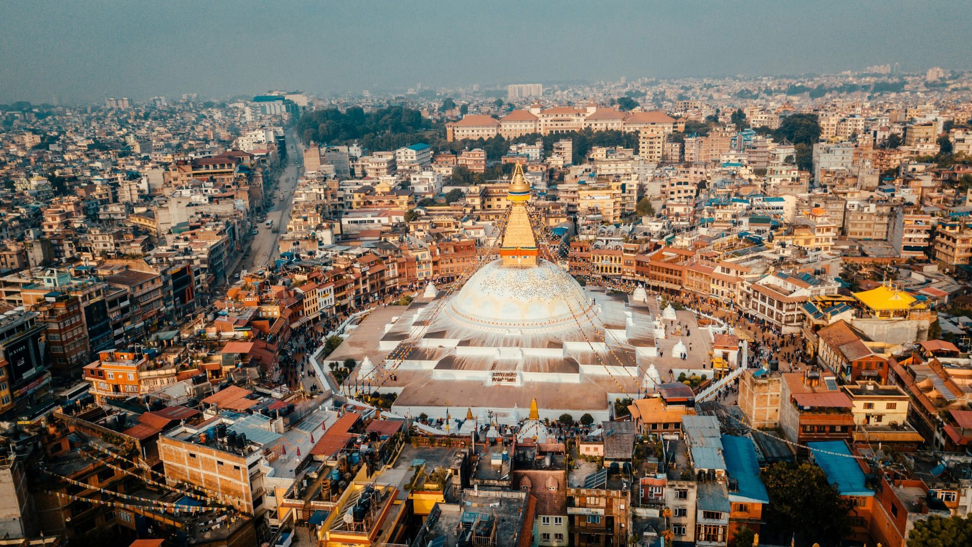 Amazing Night View Of Boudha - Natural Beauty of Nepal