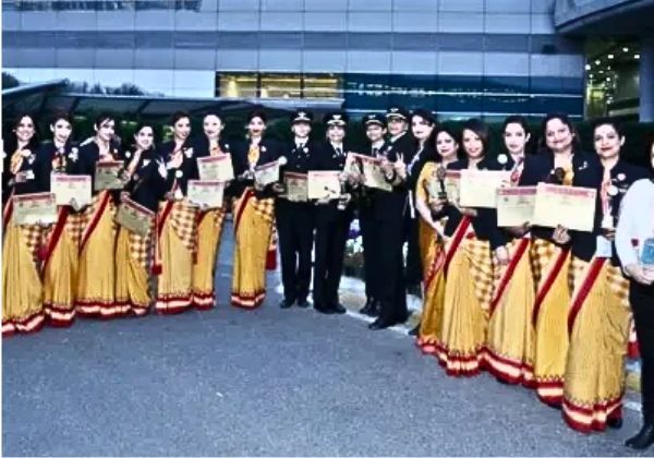 air india dress designer Look At Air India Cabin Crew's New Uniform & Its Evolution Over The Years