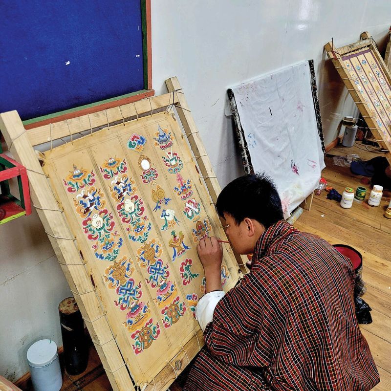 Crafting Tradition: Exploring Bhutan's Cultural Heritage Through Its Arts