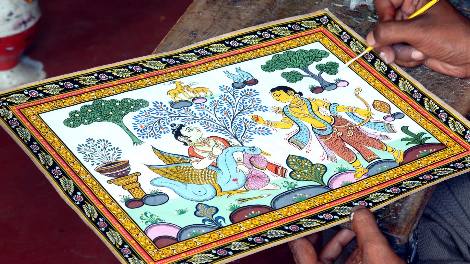 Raghurajpur Artists' Village (puri): With A Visual Storyteller Artisans 