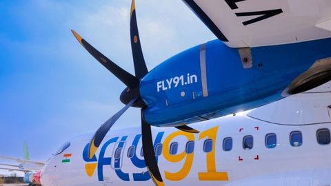 Fly91 Office New Indian Airline 'Fly 91' Gets License; Will Fly To Lakshadweep
