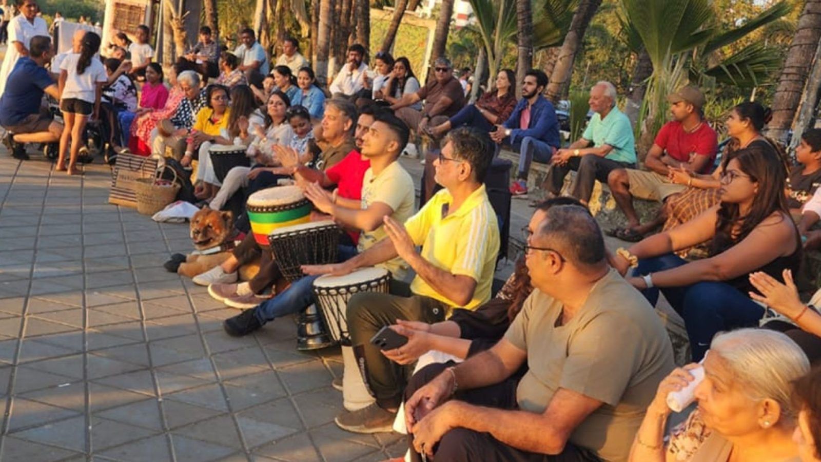 Mumbai Drum Circle Brings Beats Of Happiness To The Streets