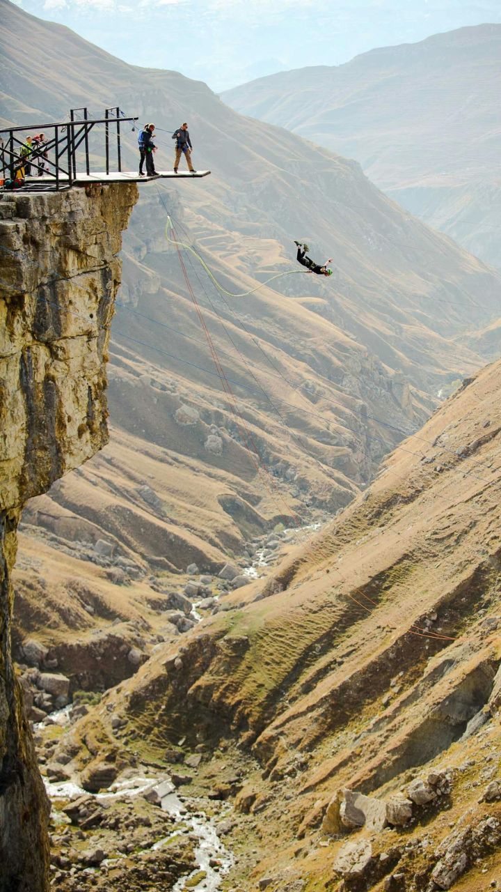 World's Highest Bunjee Jump Locations