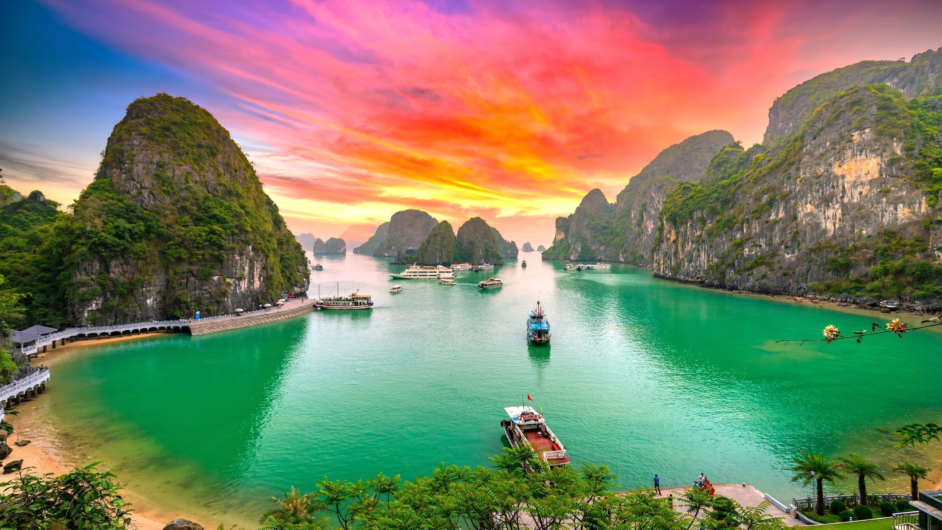 Hanoi, Vietnam -- Old Quarter streets, lakes and classic city atmosphere