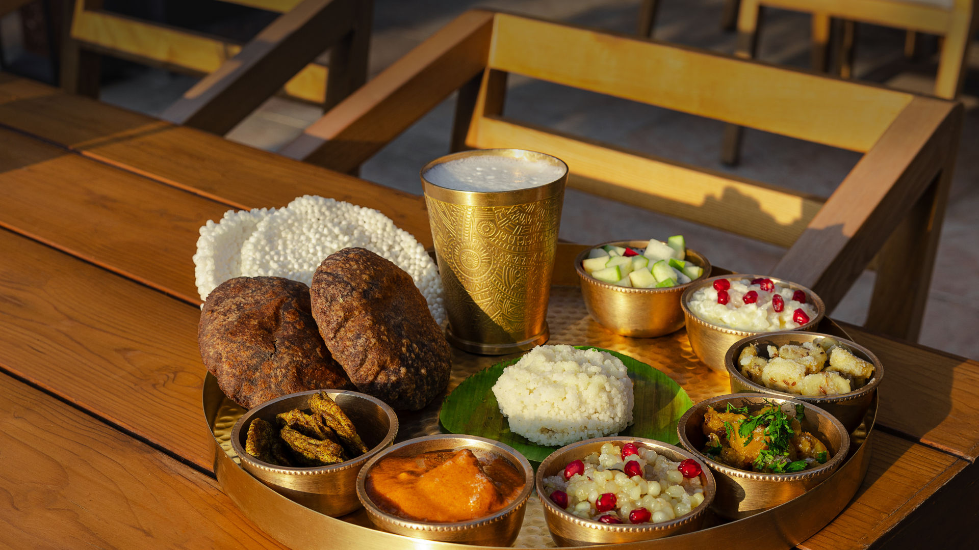 Garhwali Thali, The Westin Resort & Spa, Himalayas