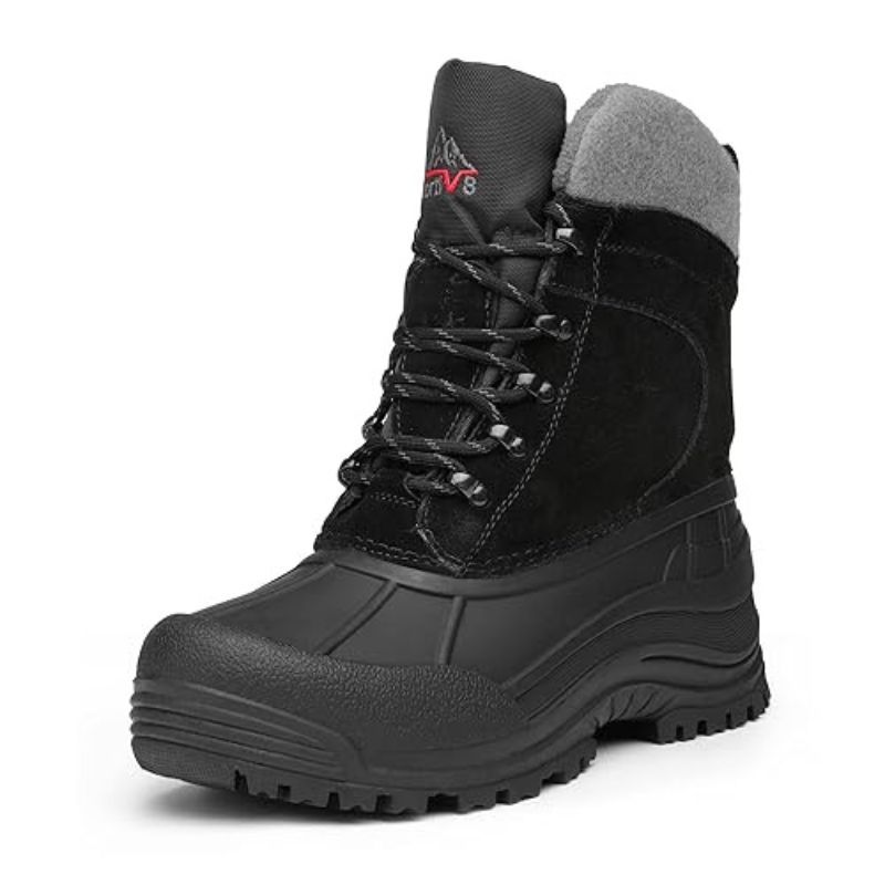 Nortiv 8 Men's Insulated Winter Snow Boots 