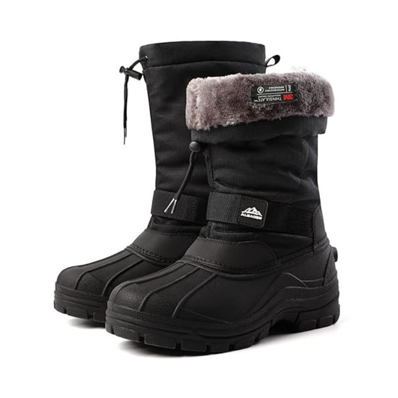 Aleader Men's Winter Snow Hiking Boots