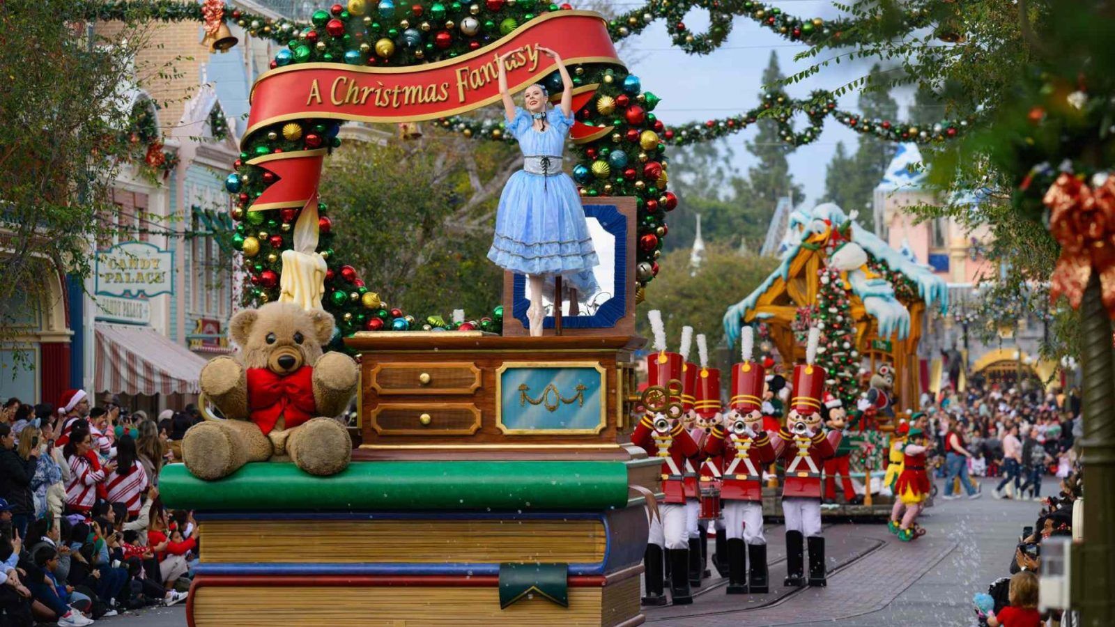 Disneyland Turns Into A Holiday Wonderland—With Christmas-themed Parades & Rides