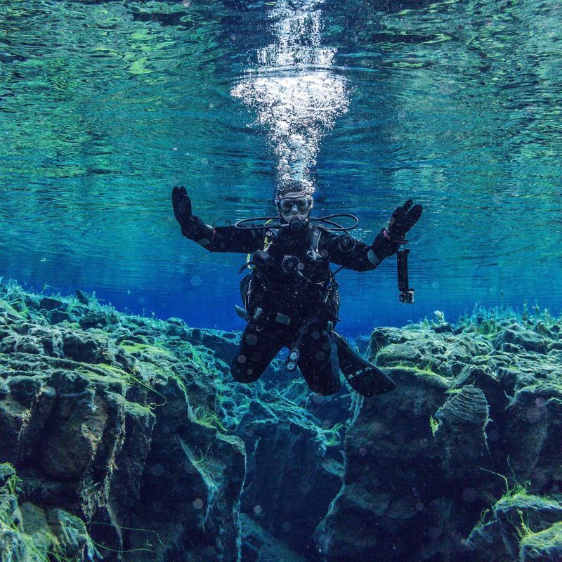 Experience What It Is Like To Dive Between Two Continents In Iceland At The Silfra Fissure