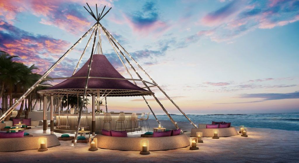 Tribe Bar at Avani+ Fares Maldives Resort