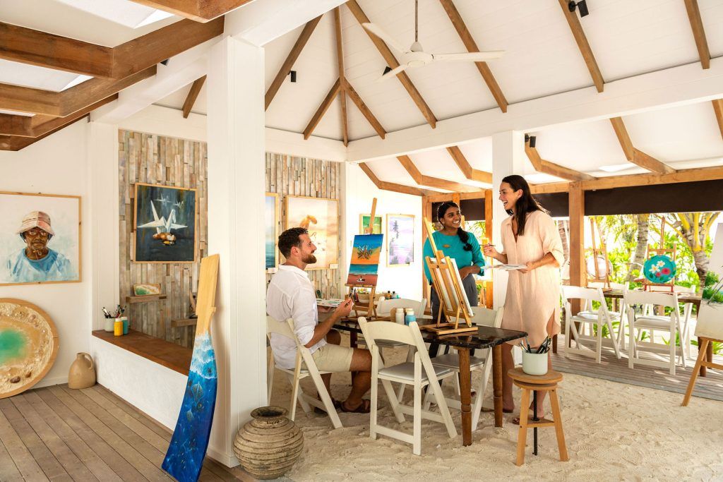Hilton Maldives Amingiri Resort & Spa: Art Class
