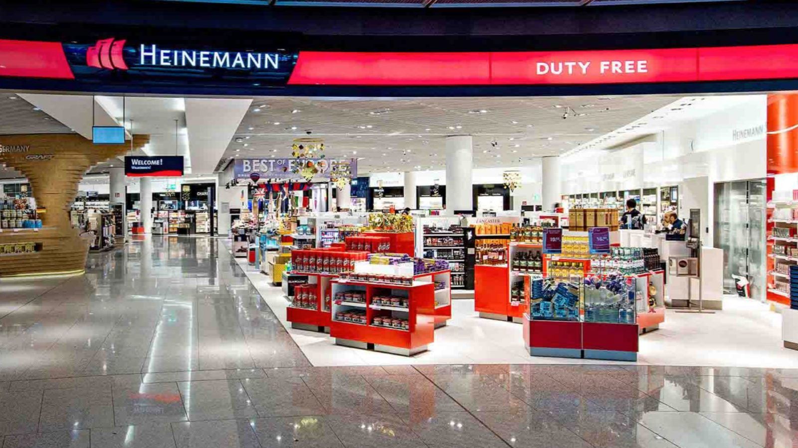 Frankfurt International Airport Duty Free Shops www.travelandleisureasia.com
