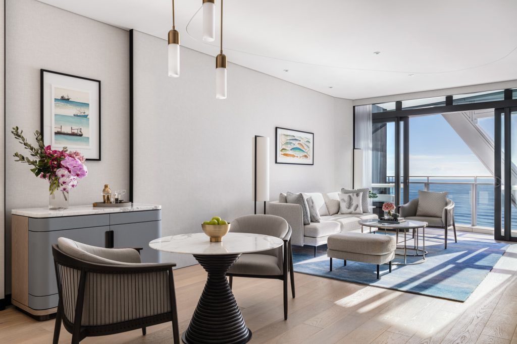 Executive Ocean Suite Living Room, The Langham Gold Coast