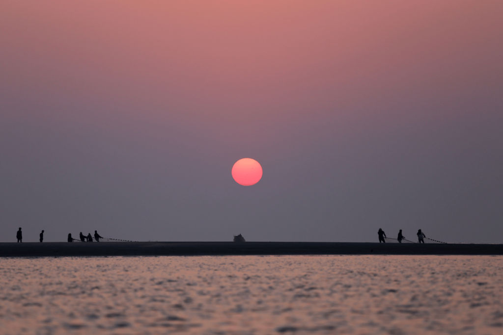 Sunrise at Kuakata, Beach