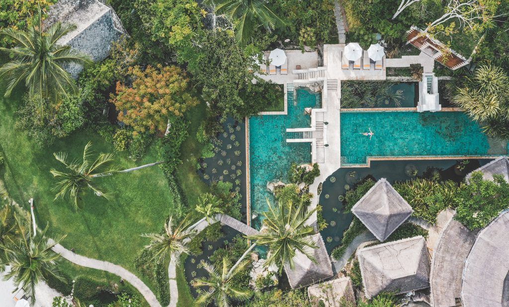 Kamalaya’s photogenic jungle pool