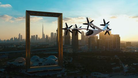 You'll Be Able To Soar Dubai Skies In An Air Taxi By 2026