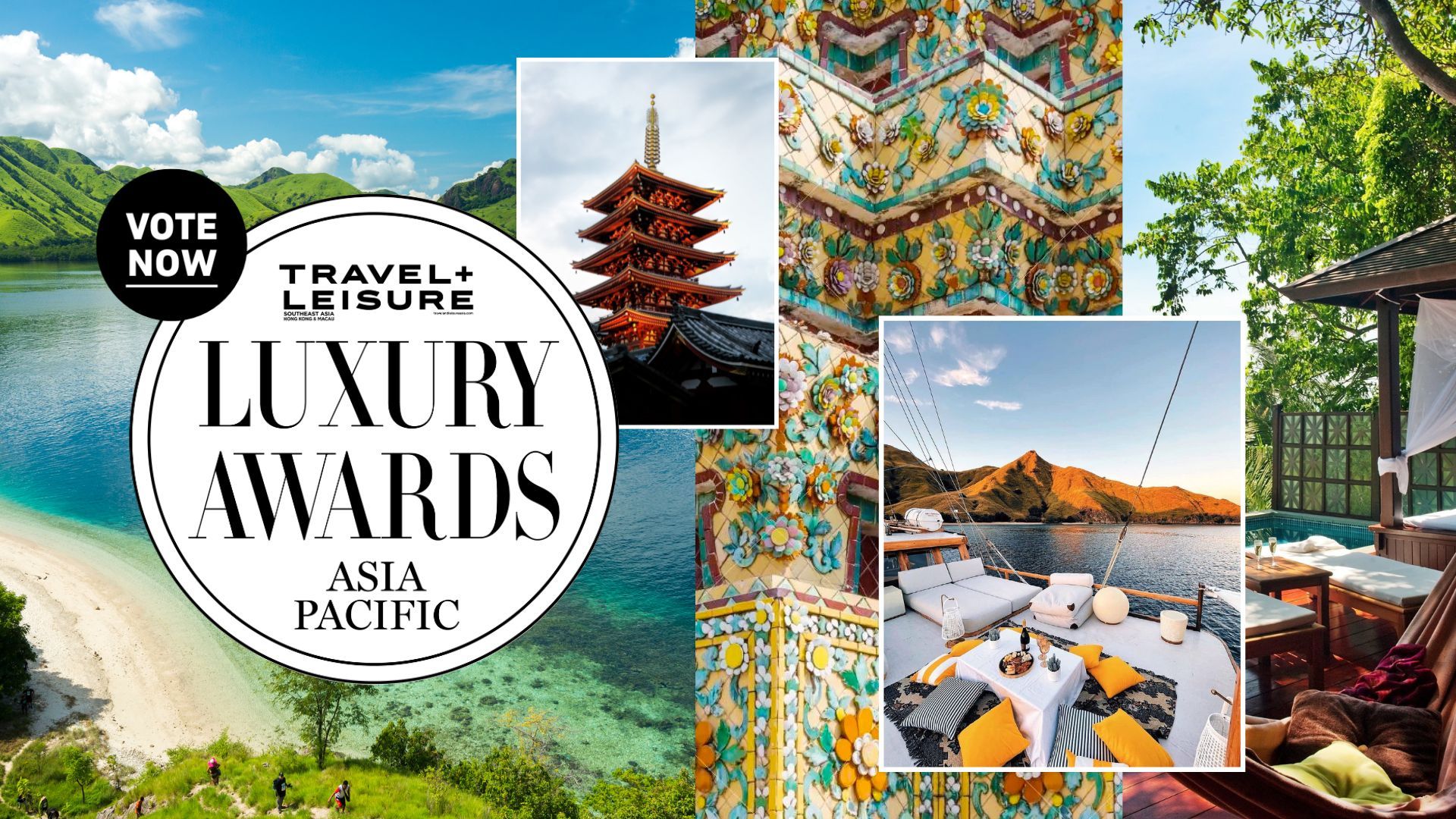 VOTE NOW Travel + Leisure Luxury Awards Asia Pacific 2023
