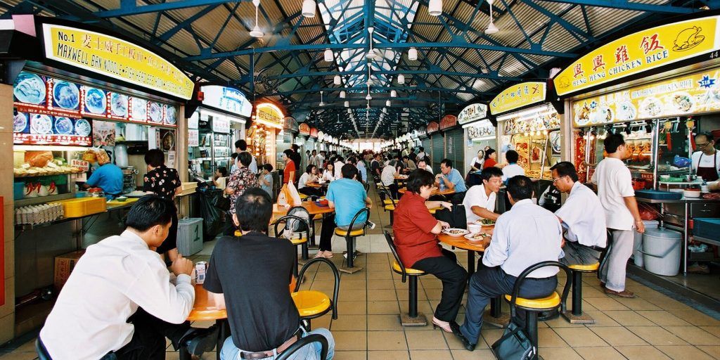 Maxwell Food Centre Hawkers centre Singapore