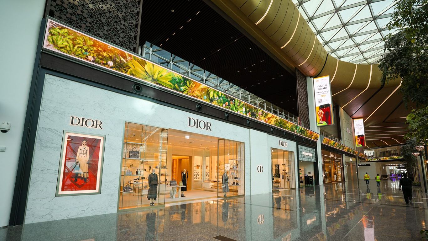 Hamad International Airport Upscales Shopping and Luxury Dining