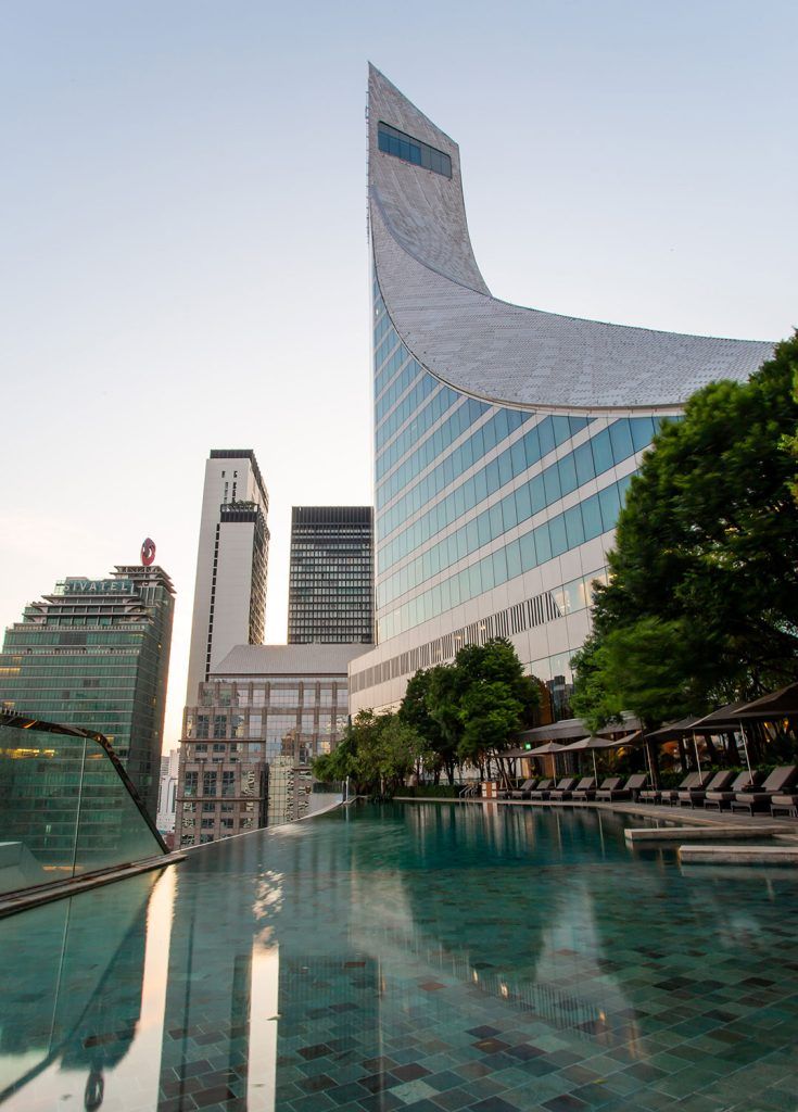 Tranquil Meets Trendy Park Hyatt Bangkok Provides Indulgent Escapes   Park Hyatt Bangkok Pool 2 735x1024 