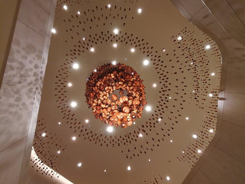 Pagoda Mirage art installation by Hirotoshi Sawada at Park Hyatt Bangkok