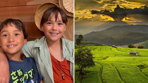 VIDEO: T+L Kids - Larina and Kuli Road Trip from Chiang Rai to Chiang Mai