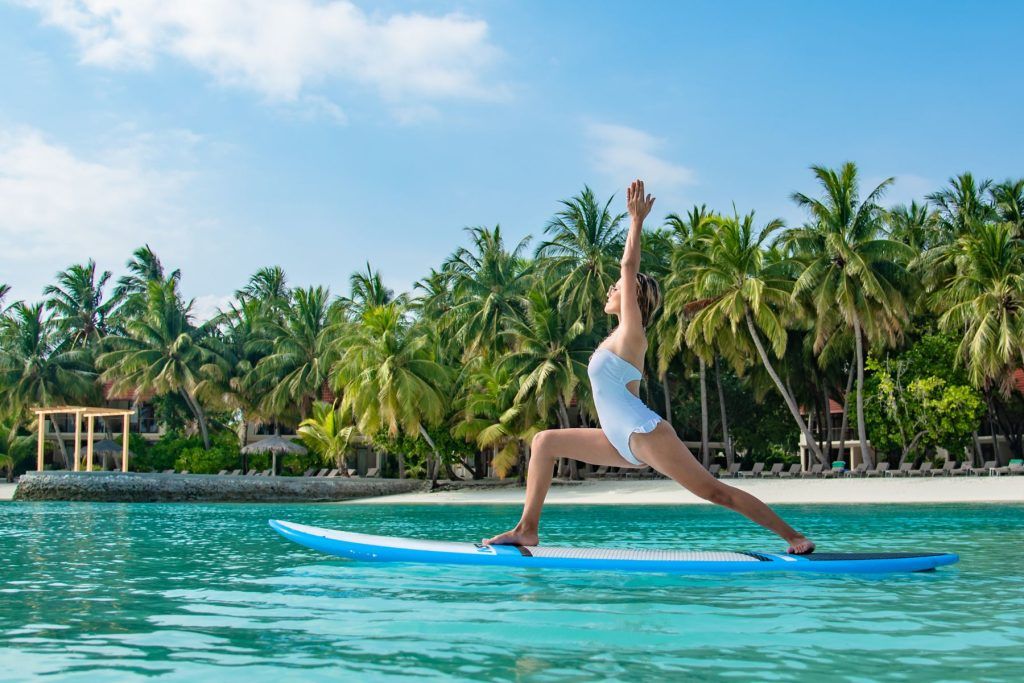 Yoga on the Stand-Up Paddleboard