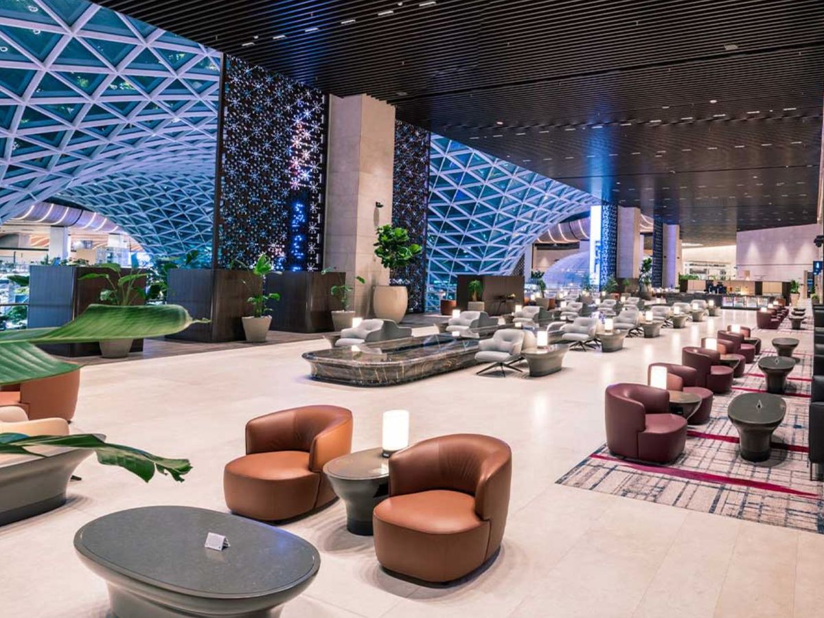 Inside Louis Vuitton's First Airport Lounge In Doha, Qatar