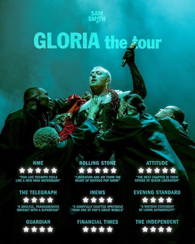 Sam Smith Singapore 2023: Gloria The Tour Dates, Ticket Prices, & More